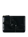 Comme Des Garçons Wallet debossed-logo wallet - Black