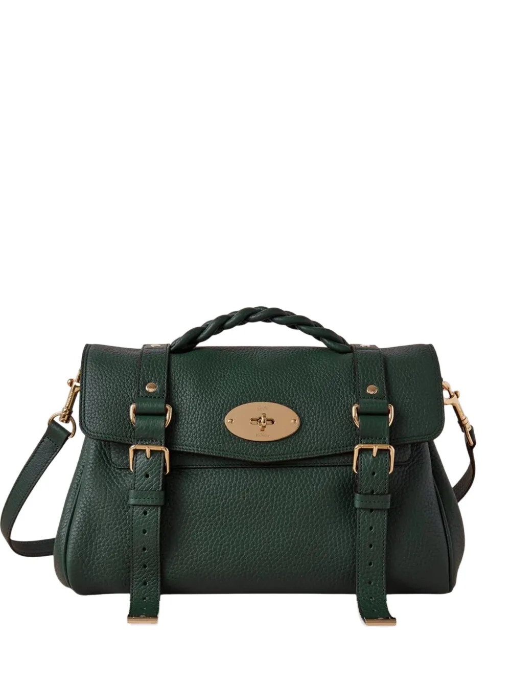 Mulberry Alexa braided-handle shoulder bag | Green | Image 1
