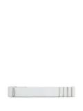 Thom Browne 4-Bar Stripe tie bar - Silver