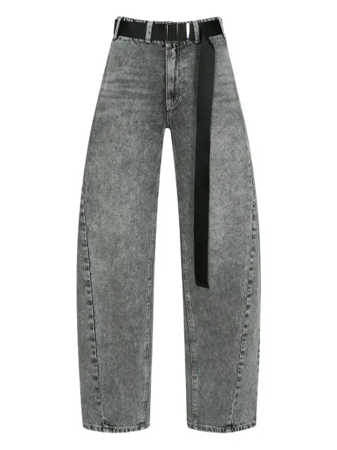 YCH belted jeans