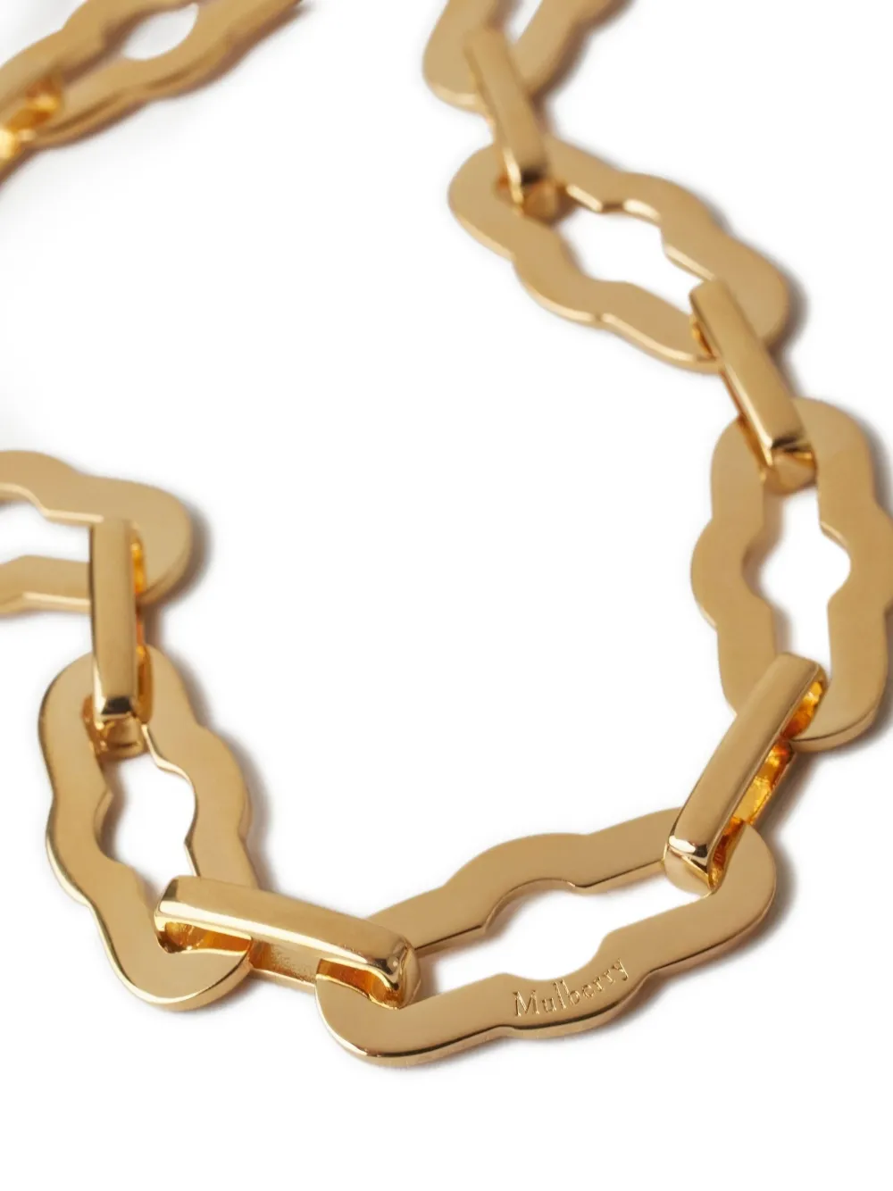 Mulberry Pimlico schakelhalsketting met hanger - Goud