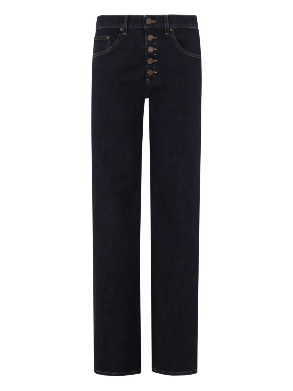 DONDUP button-fly jeans Blauw