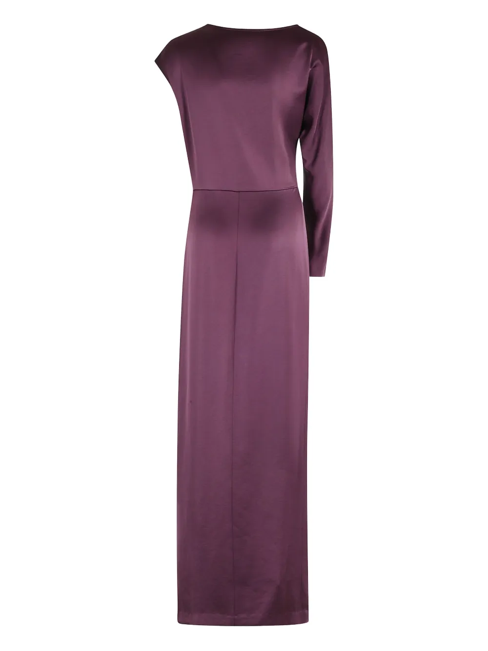Federica Tosi round-neck maxi dress Paars
