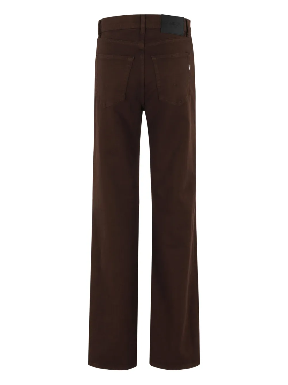 DONDUP brown straight-leg jeans - Bruin