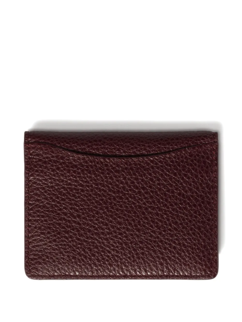 Miu leather card holder Bruin