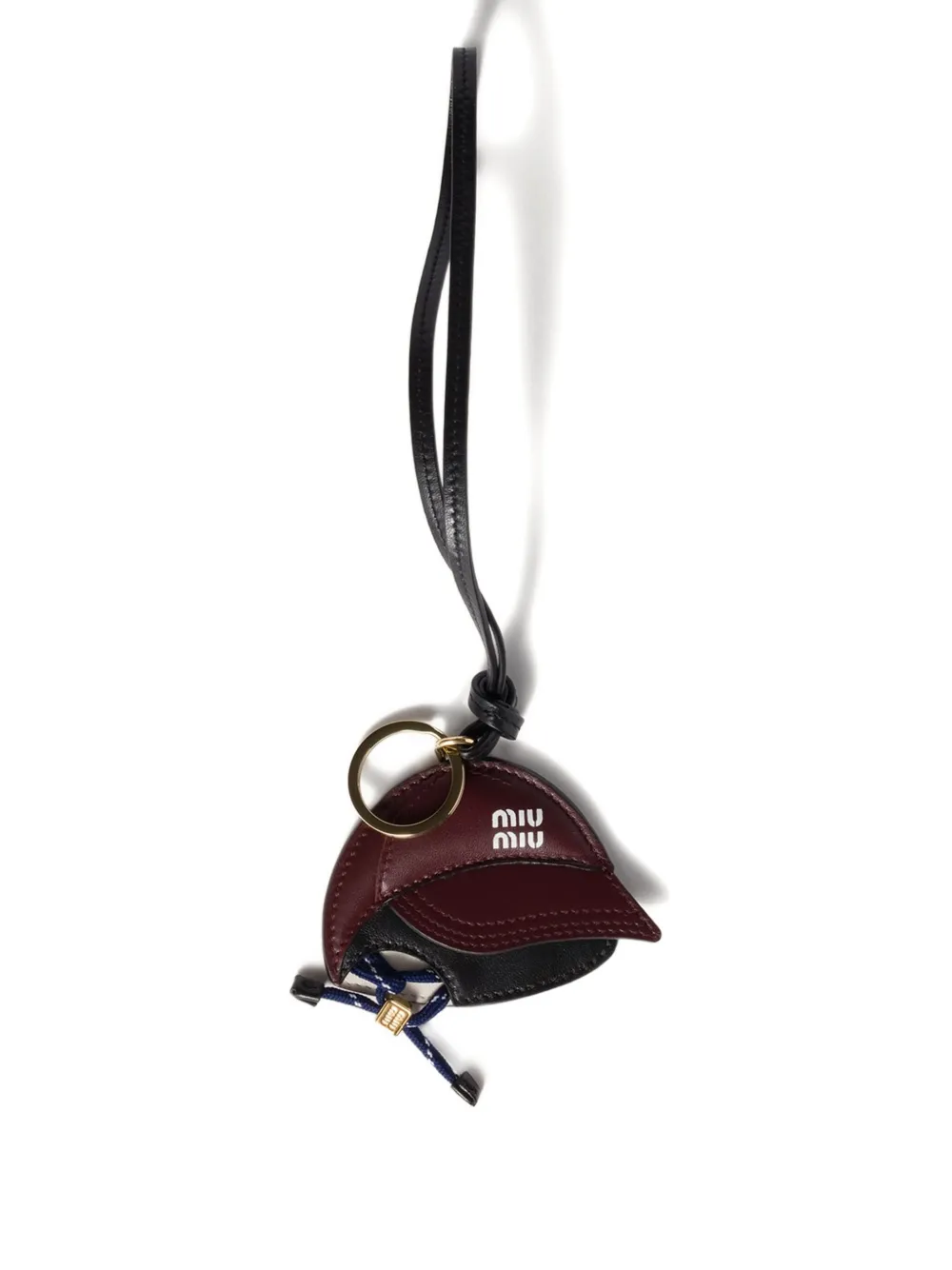 Miu Miu leather keyring | Brown | Image 1