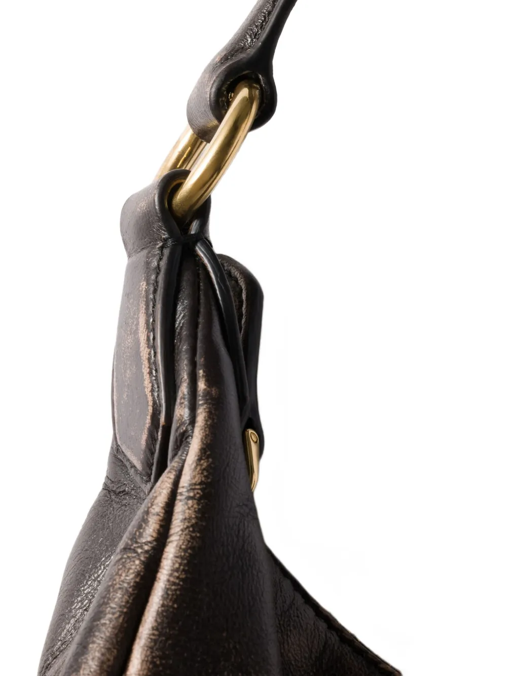 Miu Pocket shoulder bag Bruin