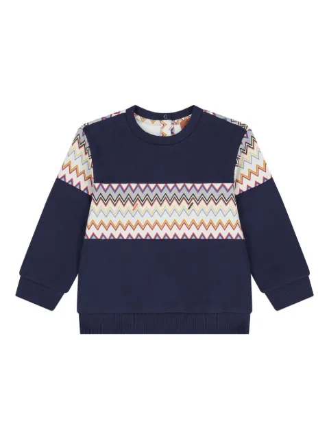 Missoni Kids zigzag-pattern sweatshirt
