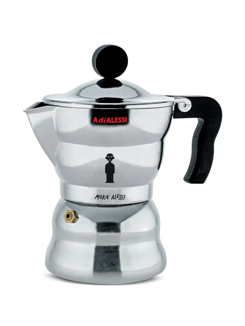 Alessi Moka espresso coffee maker - シルバートーン Alessi Moka espresso coffee maker - シルバートーン