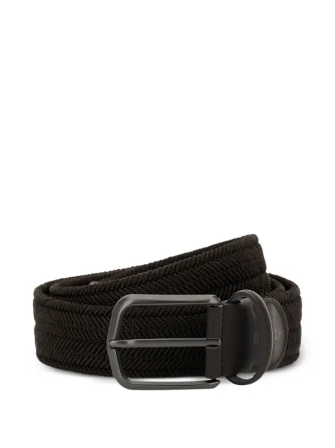 Boggi Milano herringbone belt