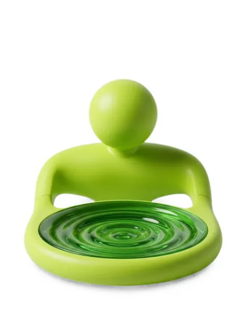 Alessi humanoid-figure ripple-effect butter dish