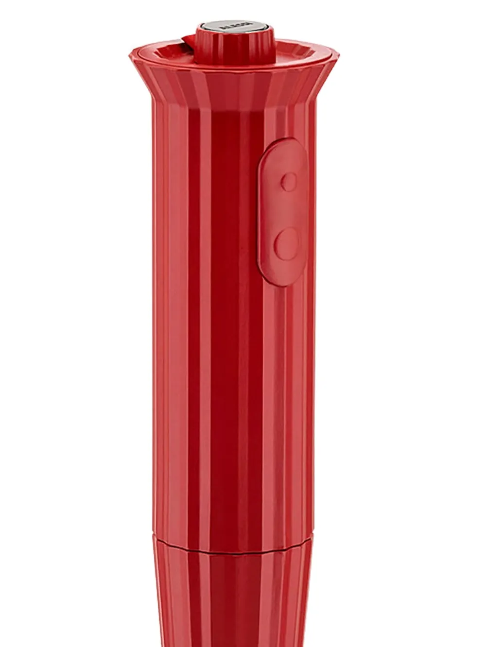 Alessi Ribbed Blender In Red