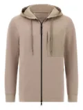Boggi Milano zip-up sweatshirt - Neutrals