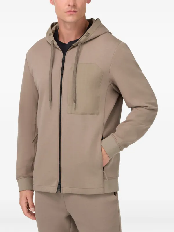 Boggi Milano zip-up Sweatshirt Neutrals FARFETCH PH