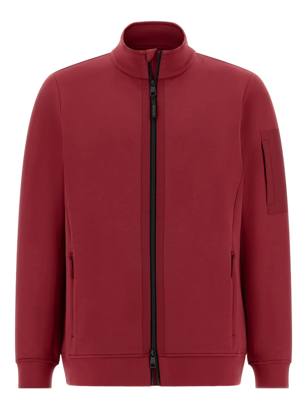 zip-up sweatshirt