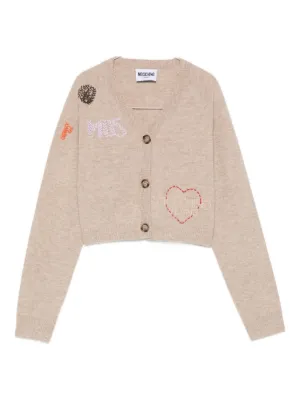 MOSCHINO - 【値下げ交渉あり】Moschino Jeans カーディガン MOSCHINO JEANS カーディガン 灰色 グレー トップス イタリア製