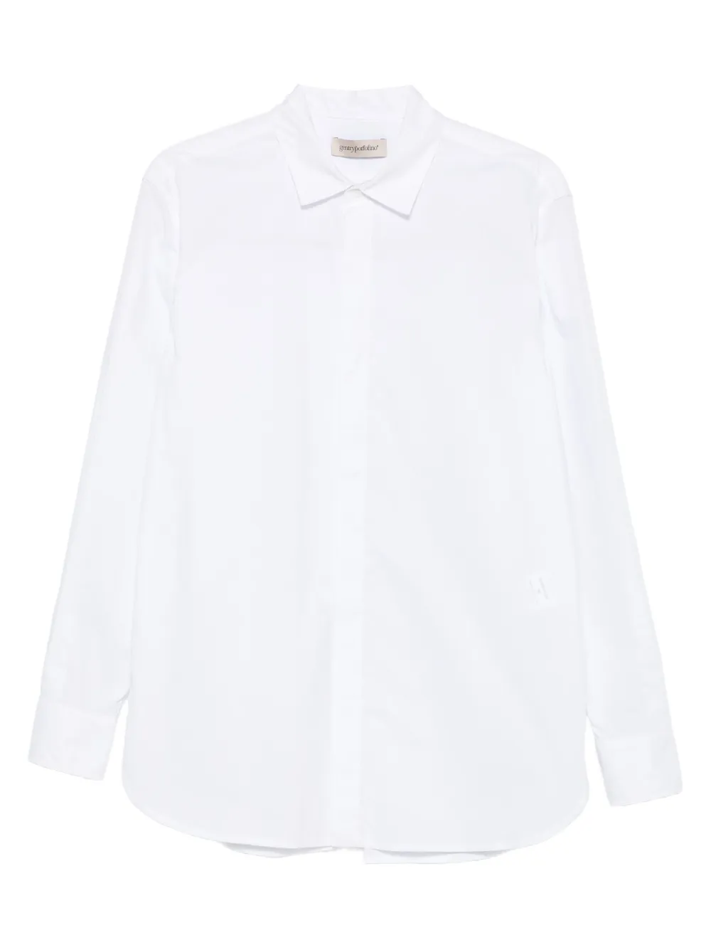 Gentry Portofino long-sleeve cotton shirt - ホワイト Gentry Portofino long-sleeve cotton shirt - ホワイト