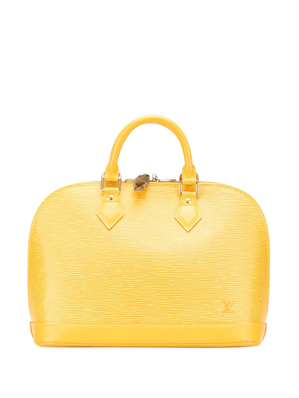 Louis Vuitton Pre-Owned 2002 エピ アルマ PM ハンドバッグ - イエロー Louis Vuitton Pre-Owned 2002 エピ アルマ PM ハンドバッグ - イエロー