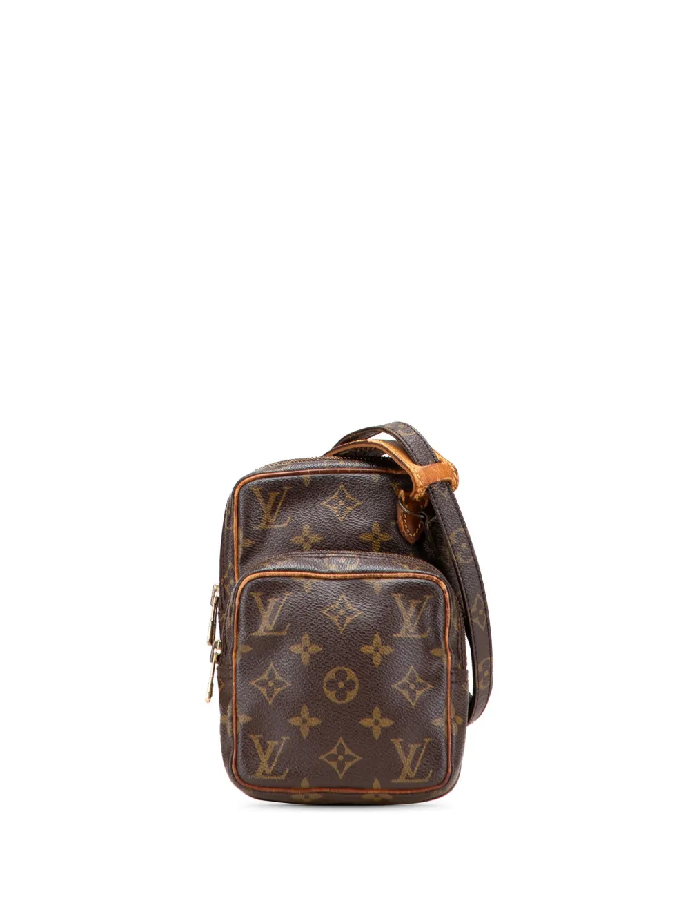 Louis Vuitton Pre-Owned 1997 モノグラム ミニ アマゾン ショルダーバッグ - ブラウン Louis Vuitton Pre-Owned 1997 モノグラム ミニ アマゾン ショルダーバッグ - ブラウン