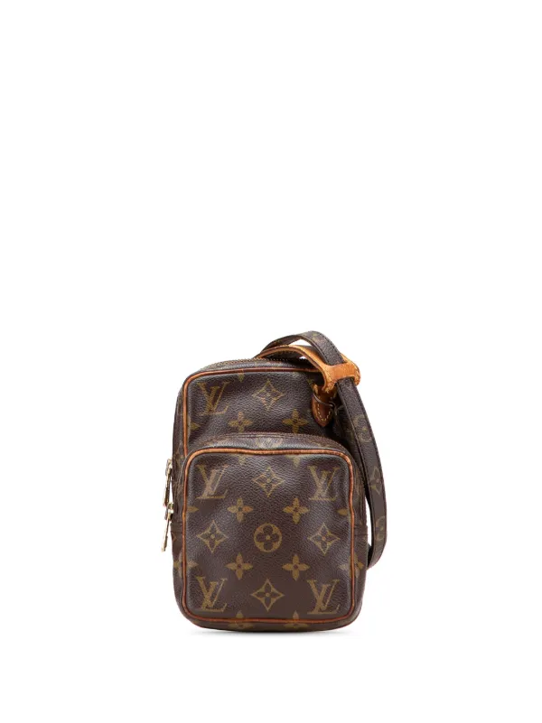 LOUIS VUITTON ブラウンショルダーバッグ Louis Vuitton Pre-Owned 1997 モノグラム ミニ アマゾン