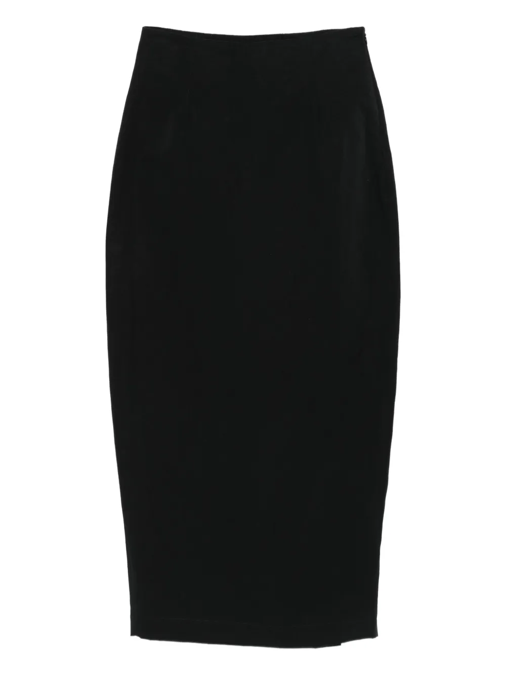 Gentry Portofino pencil slit skirt - Nero