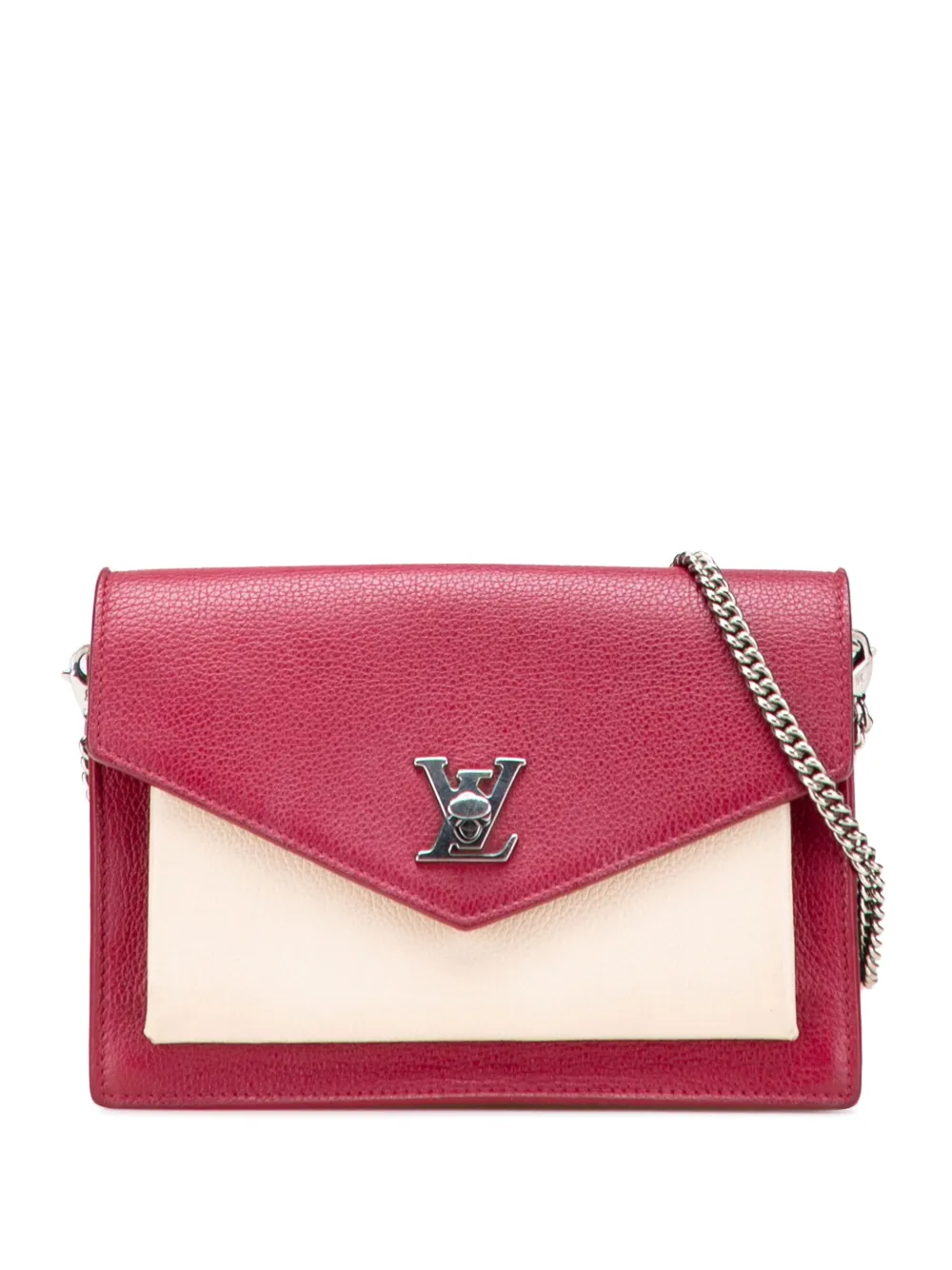 Louis Vuitton Pre-Owned 2019 バイカラー レザー マイロックミー チェーン ポシェット ショルダーバッグ - Louis Vuitton Pre-Owned 2019 バイカラー レザー マイロックミー チェーン ポシェット ショルダーバッグ -