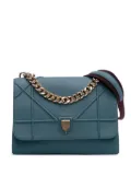 Christian Dior Pre-Owned 2016 Medium Grained Calfskin Diorama satchel - Blue