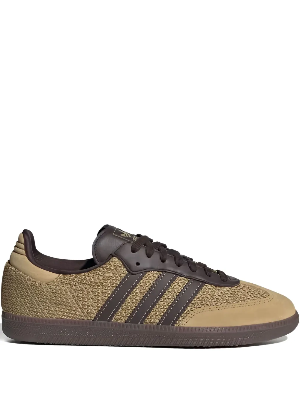 Adidas Samba OG "Golden Beige Dark Brown" sneakers