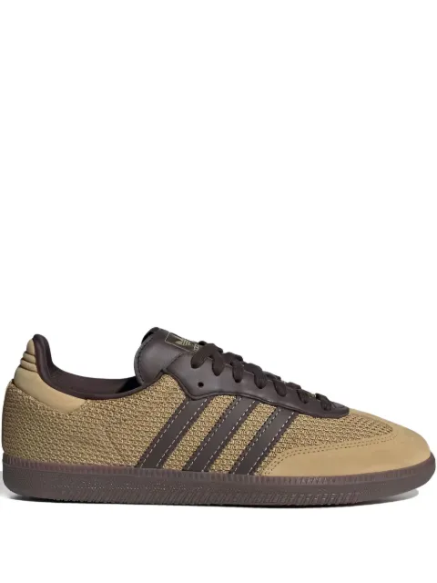adidas Samba OG "Golden Beige Dark Brown" sneakers