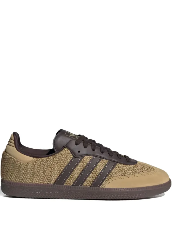 ★adidas★ Samba OG Beige Dark Brown adidas Samba OG 'Dark Brown Beige Gum' JI0217
