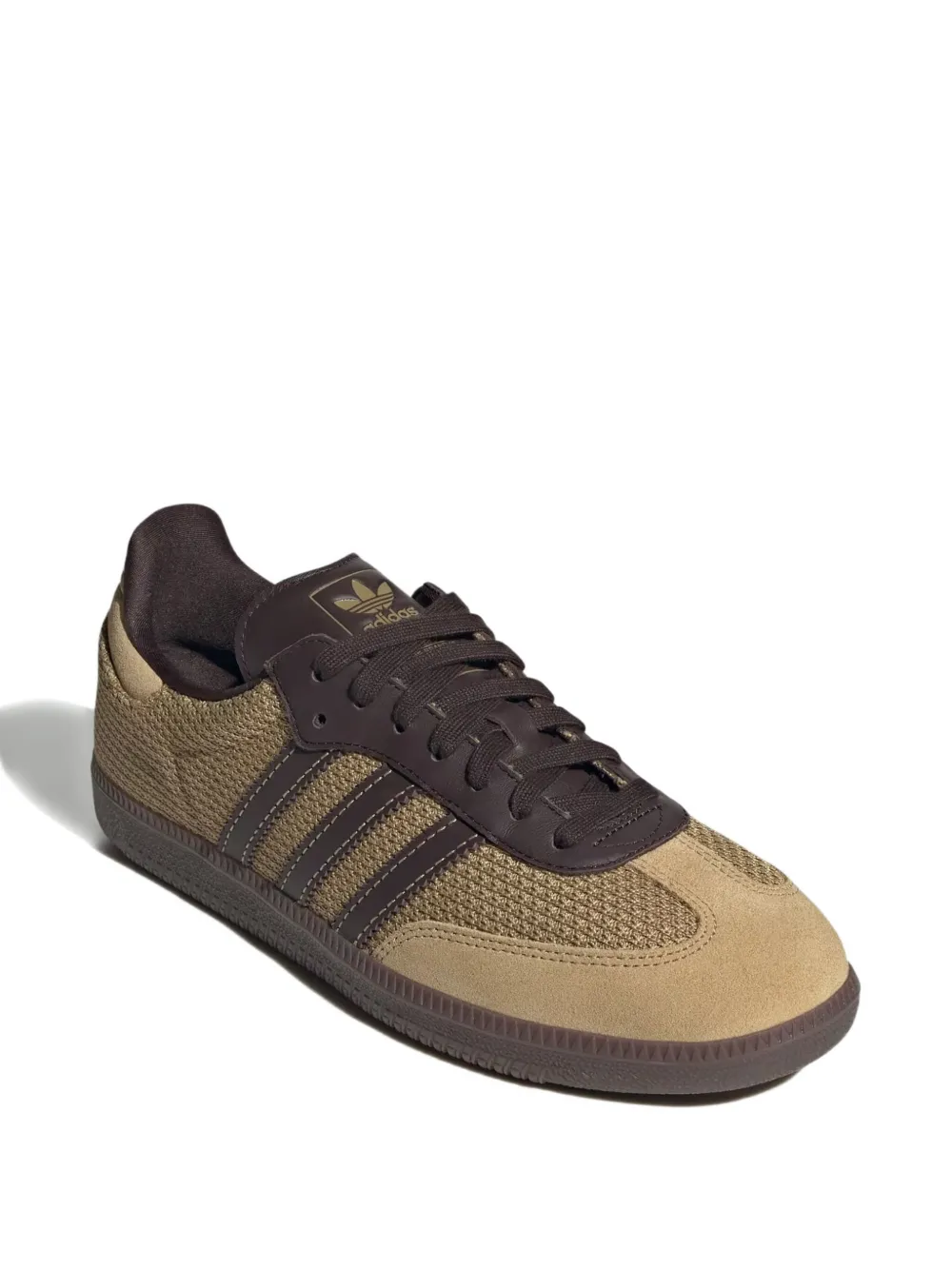 adidas Samba OG "Golden Beige Dark Brown" sneakers