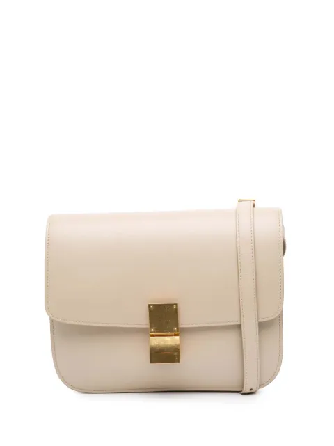 Céline Pre-Owned 2019 ミディアム カーフスキン クラシック ボックス ショルダーバッグ
