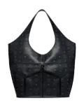 MCM Aren Mama Visetos-pattern tote bag - Black