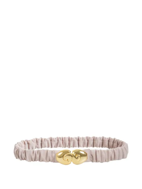 Isolda Caju buckle elasticated belt