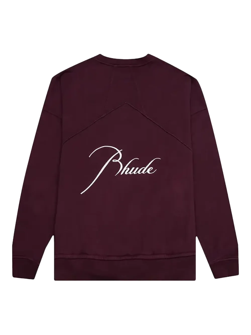 RHUDE Trui met logoprint Rood