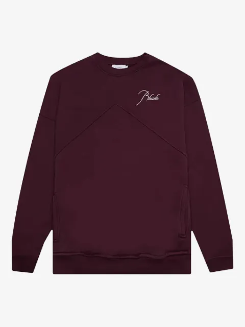 RHUDE suéter con logo estampado