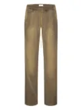 RHUDE drawstring track pants - Brown