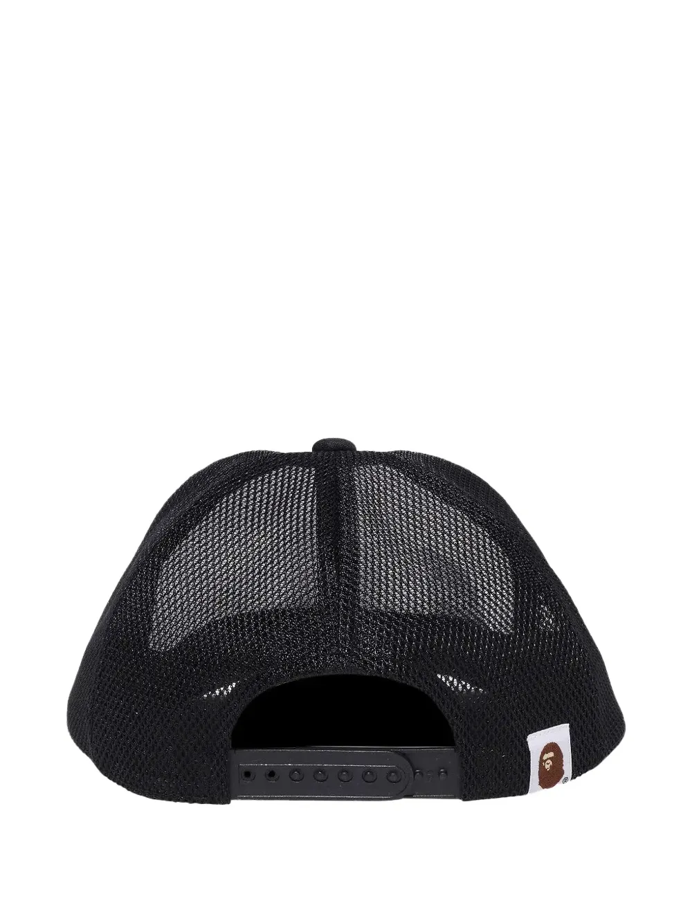 A BATHING APE Pet verfraaid met kristallen Zwart