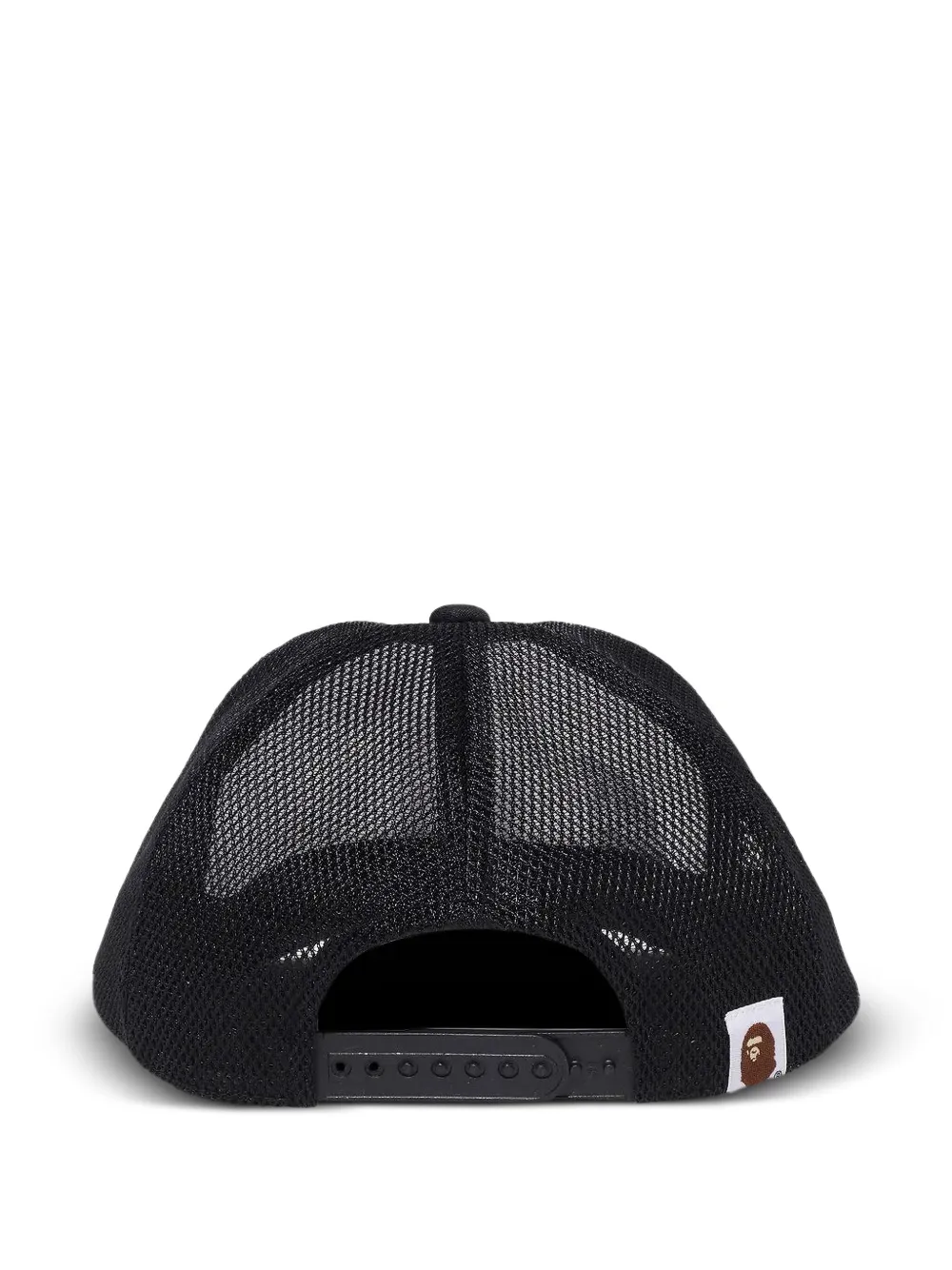 A BATHING APE Pet verfraaid met kristallen - Zwart