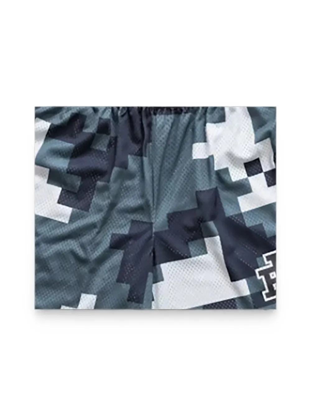 ERIC EMANUEL Shorts met camouflageprint Grijs
