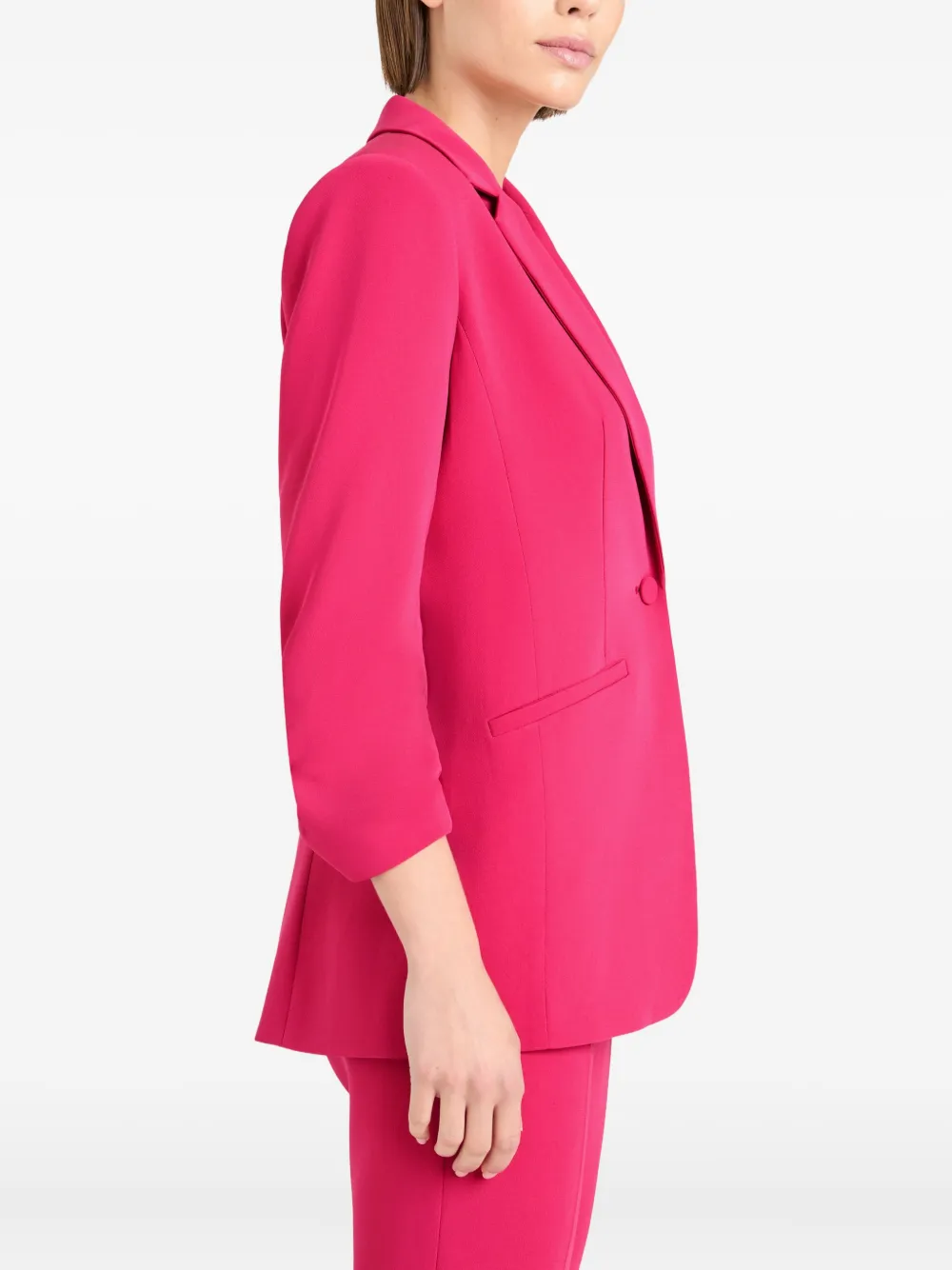 Cinq A Sept Khloe crêpe blazer Roze