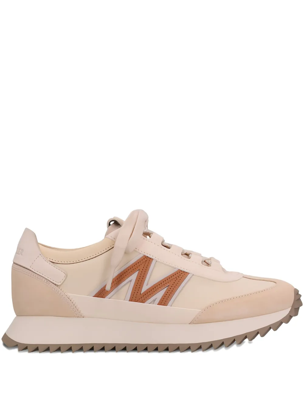 Moncler Pacey 2 logo-detail platform sbeakers Pink