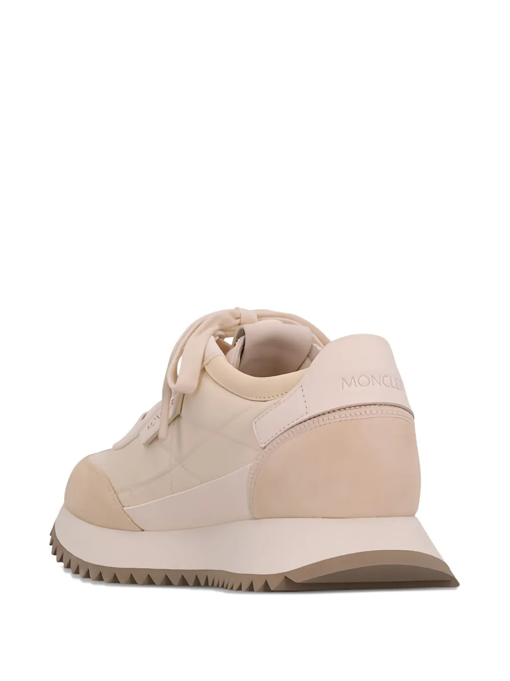Moncler Pacey 2 logo-detail platform sbeakers Pink