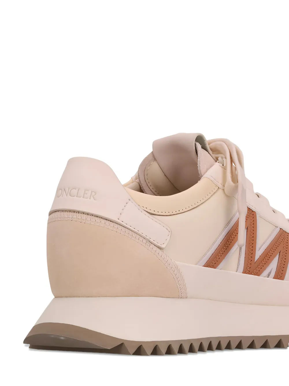 Moncler Pacey 2 logo-detail platform sbeakers Pink