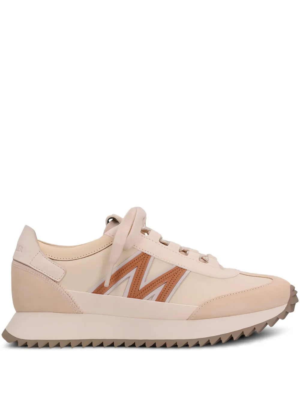 Moncler Pacey 2 logo-detail platform sbeakers Pink