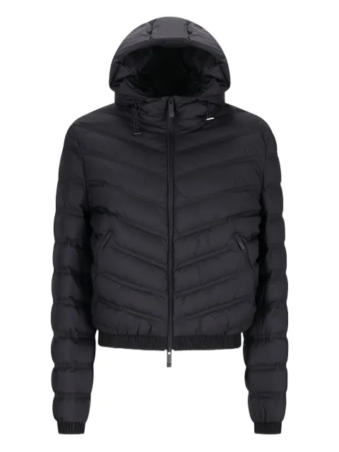 Moncler hooded quilted jacket