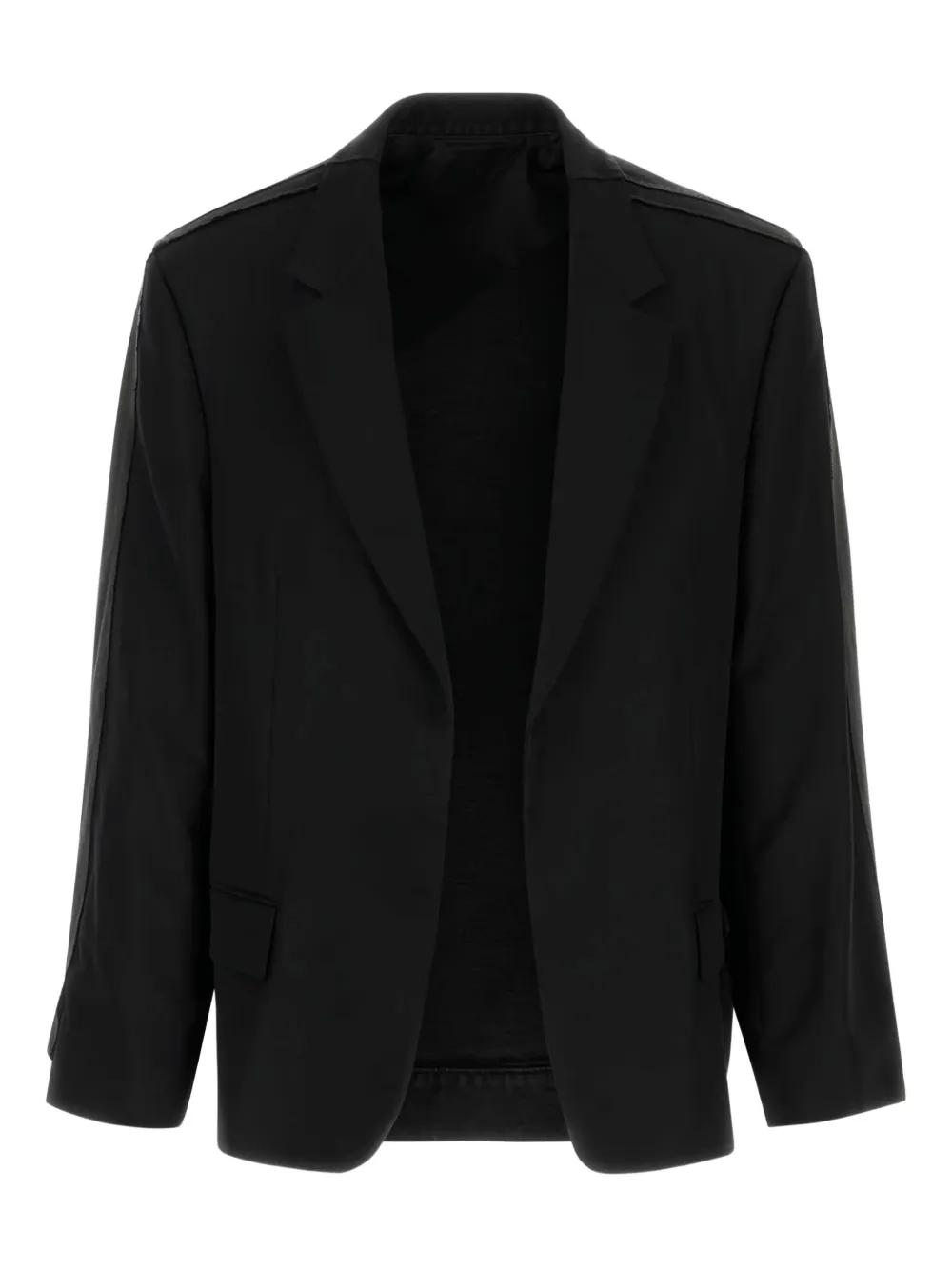Balenciaga Blazer met vlakken Zwart