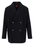 Barena double-breasted peak-lapel coat - Blue