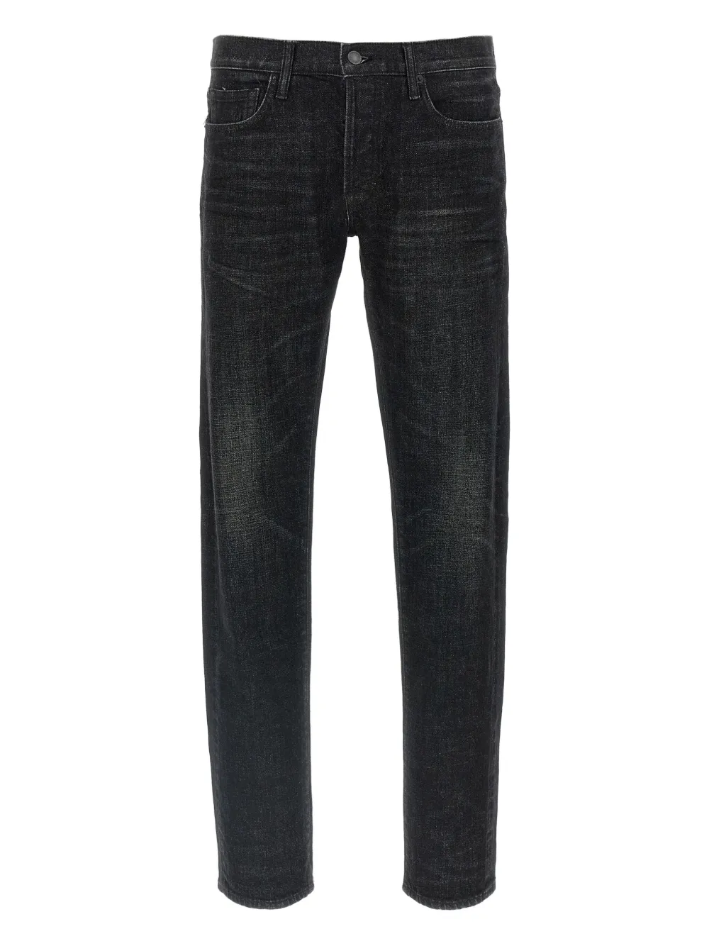 TOM FORD stonewashed five-pocket jeans Zwart