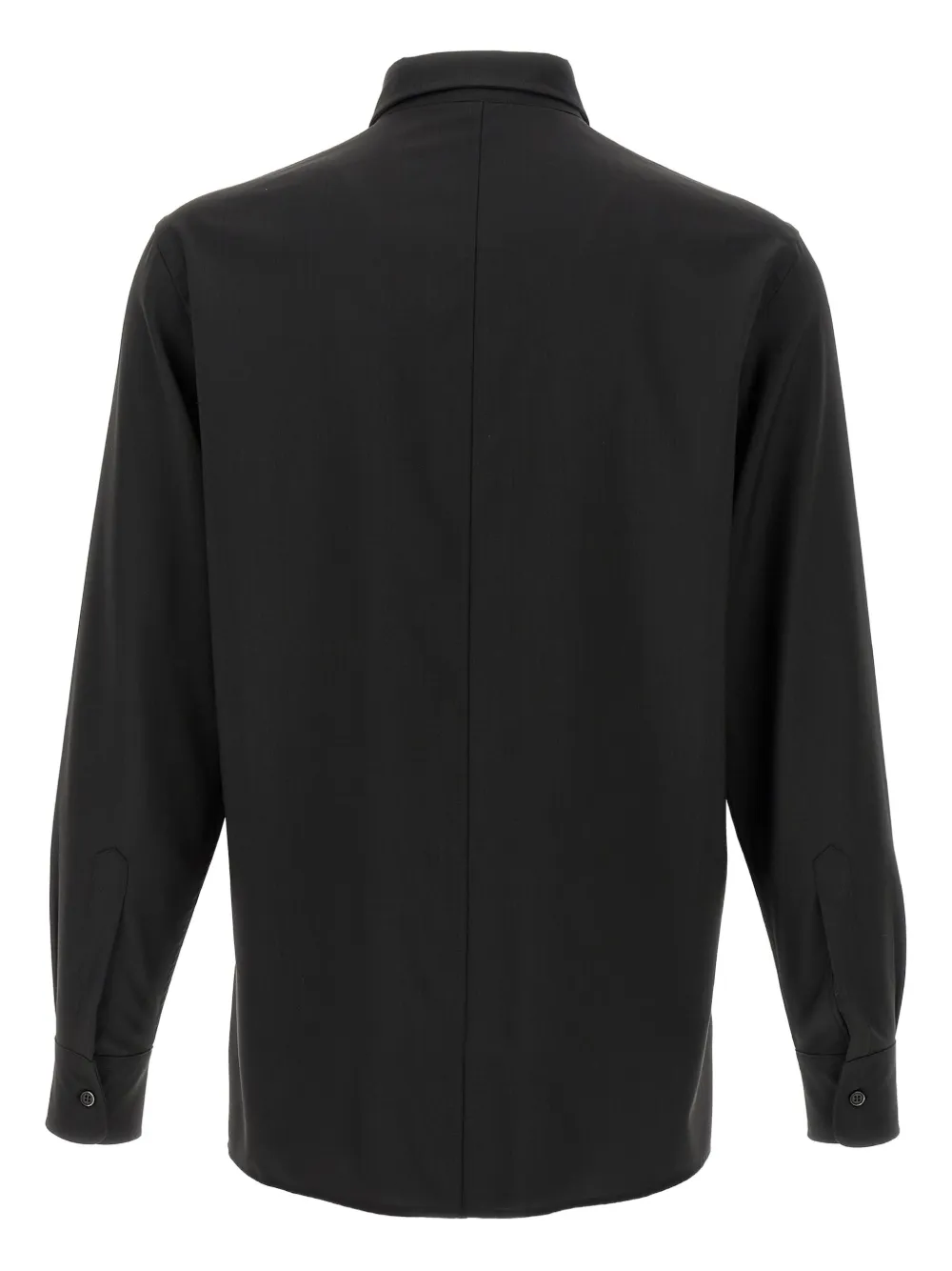 Barena pocketed cuffed-sleeve shirt - ブラック Barena pocketed cuffed-sleeve shirt - ブラック
